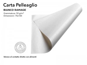CARTA PELLEAGLIO BIANCO RAMAGE